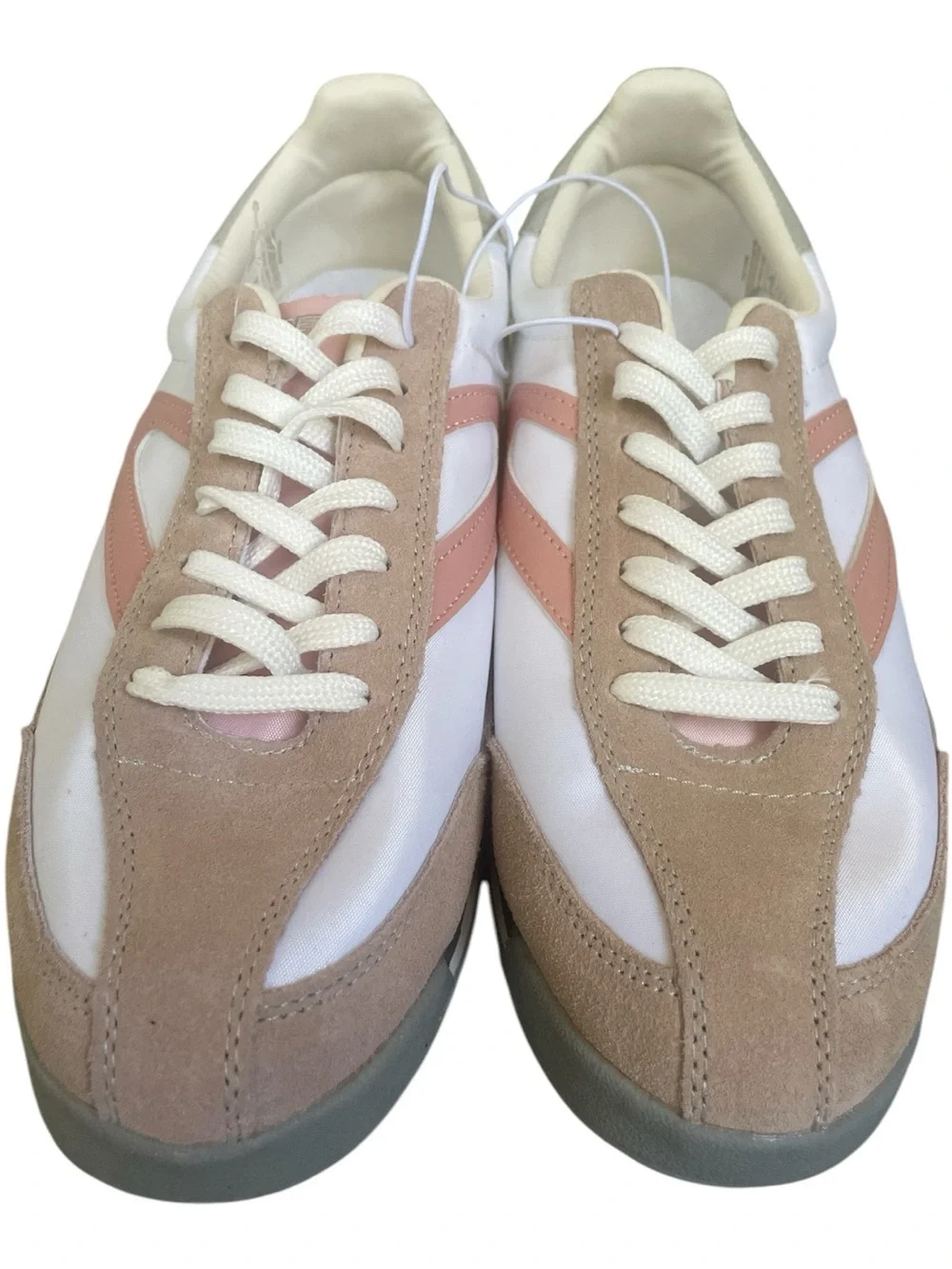 Tretorn Rawlins 2.0 Blush Pink Suede Leather Sneakers Size 10 NWOB